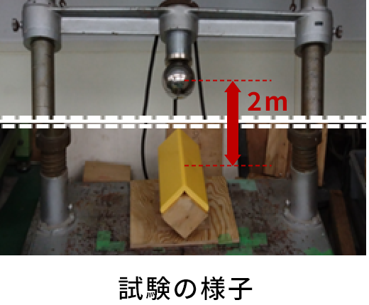 落球衝撃試験-様子